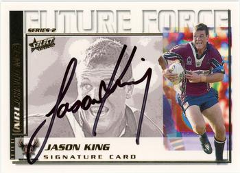 2002 Select Challenge - Future Force Series 2 #FF24 Jason King Front